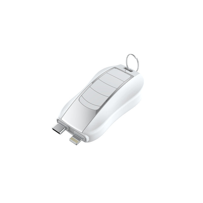 New Portable Mini Keychain Emergency Power Bank Wireless Portable Power Bank - 图片 9