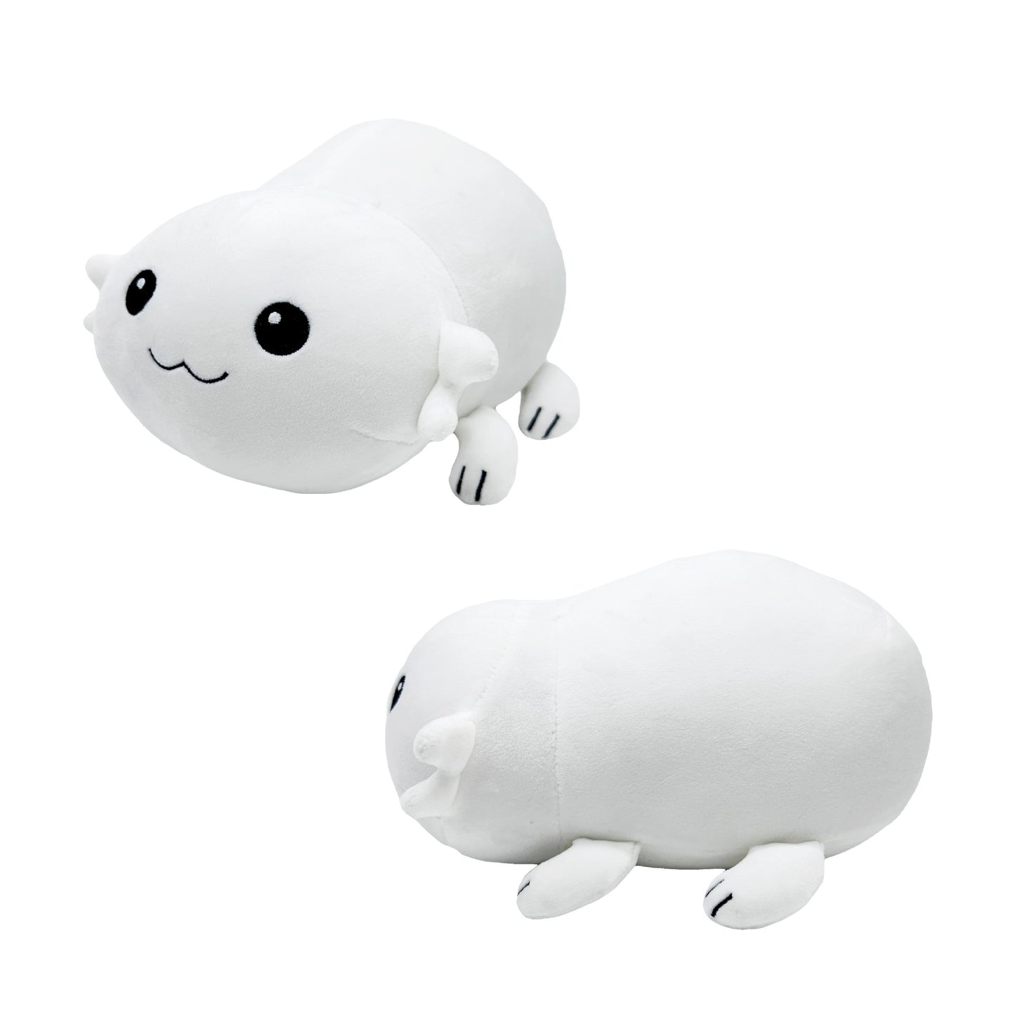 White Salamander Plush Toy Net Pocket 6e9d27d0 10f6 4345 8186 a4fb7a77097a