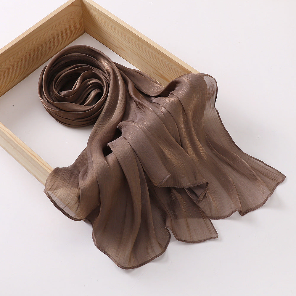 Breathable Cool Island Satin Smooth Silk Toe Scarf 6ea33060 bca7 4be1 afff e4c21847ec09
