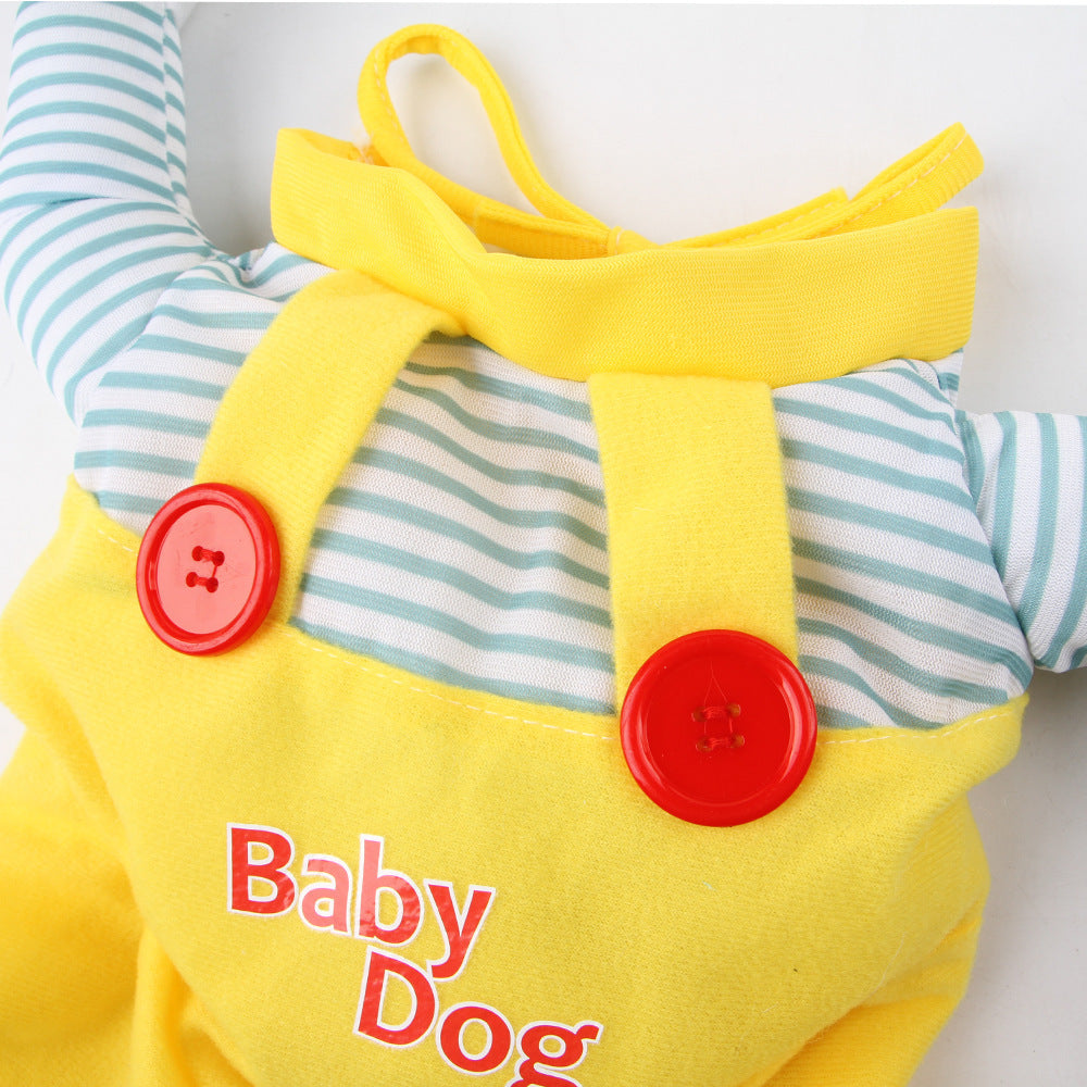 Cat Pet Costume Clothing Creative Yellow Knife Assassin Cat Clothing 6eb34ec3 89e6 4306 989b d0a2c7b7e85d