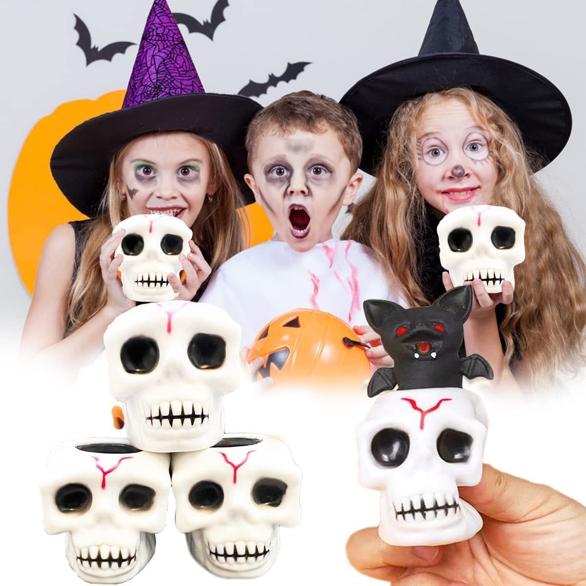 Creative Halloween Skull Squeeze Cup Decompression Toy 6ebf37b9 fb8f 4bfd 91be ae69be97ae87