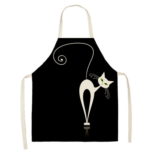 Cute Cartoon Cat In Apron 6ed2c6b9 29ff 4dab a365 3acfd74f43b7