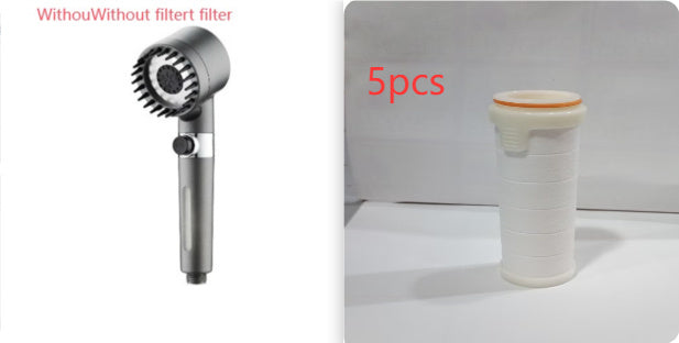 Snowflake Spray Filter Purified Water Pressurized Showerhead Nozzle 6ed76ad5 b206 4ecc 87e8 e64a3ded325f