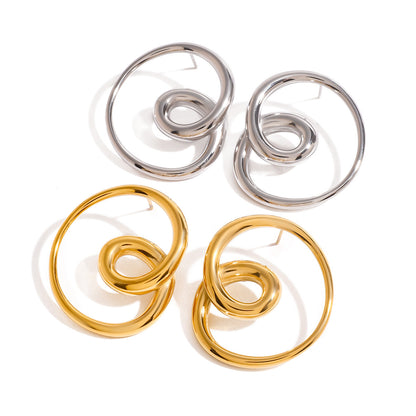 Stainless Steel Rotating Hollow Ear Studs 6eee3b16 8eff 4827 8d44 6a74d43bb5df