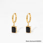 European And American Niche Normcore Bag Zircon Stainless Steel Geometric Simple Earrings For Women 6eff98ed 6e92 4b00 8464 1
