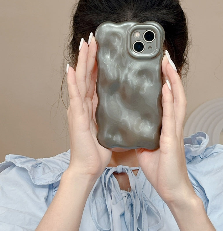 Pure Gray Meteorite Pattern Creative Soft Shell Phone Case 6f07e6a4 af1a 4b24 af28 0d4d01eea11e