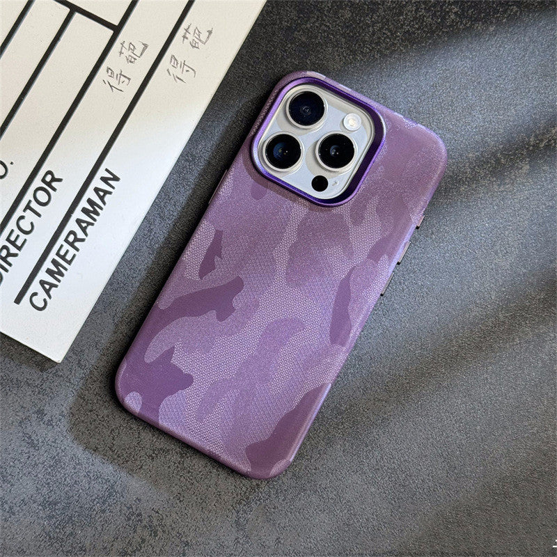 Phone Case Advanced Simple Camouflage Leather Magnetic 6f18f4e6 bd1b 4a41 a212 1bc9870f48f5