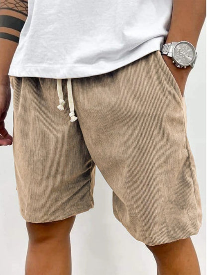Lace-up Corduroy Men's Shorts Casual Pants 6f4f2b61 3107 41f4 b291 75c3071588af trans