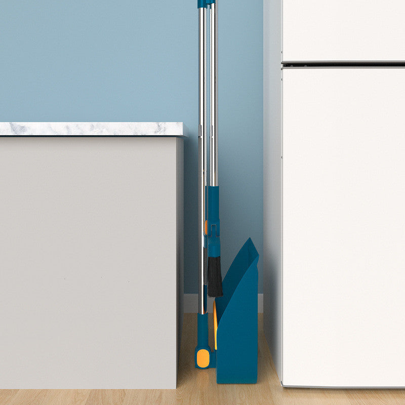 Household Simple Folding Can Be A Dustpan Set Of Broom 6f6682a8 6cc5 49fd 9f33 dec530b2bfeb