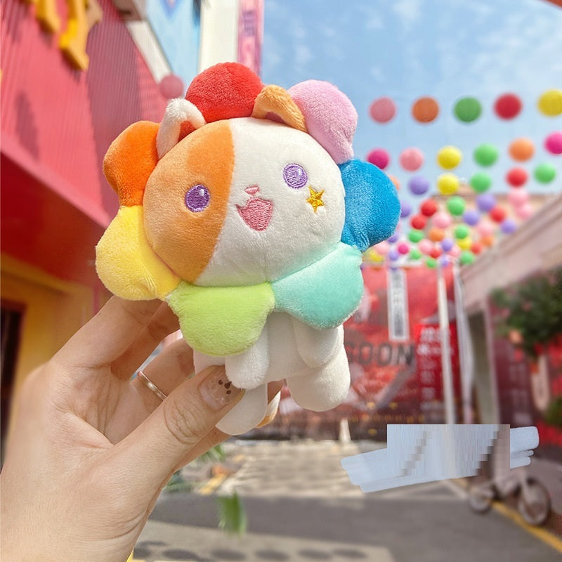 Lovely Sunflower Rainbow Cat Car Keychain 6f6ea50a 2dc0 4367 b0d2 7debe2d6b7f9