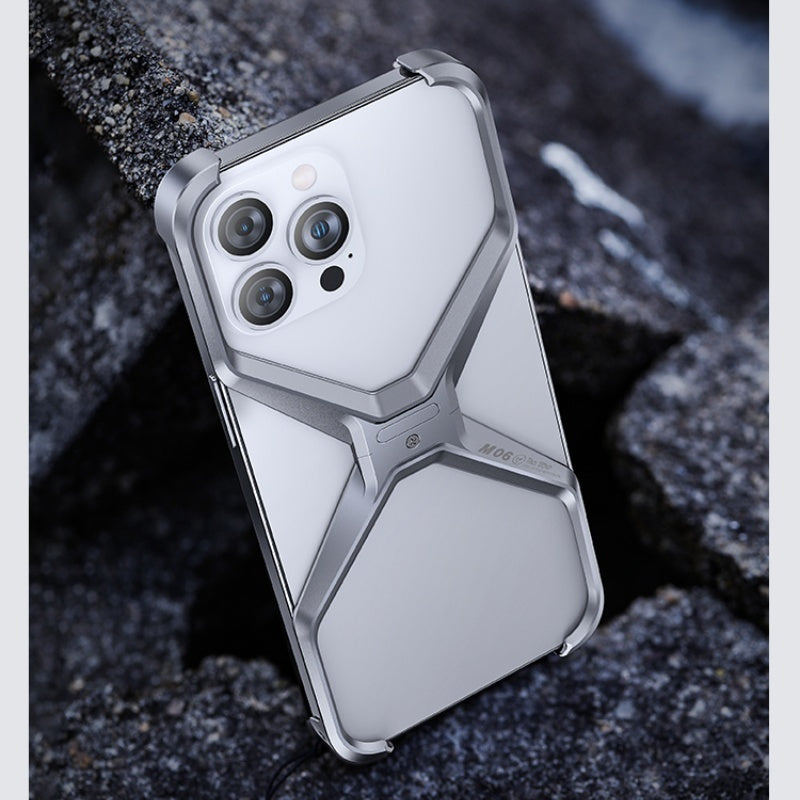 Aluminum Alloy Case New Hollow-out Frameless Heat Radiating Phone Shell 6f9815e9 4f68 4fb1 bc2c ac81051437fc