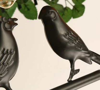 Walnut Chandelier Iron Bar Plant Bird Restaurant 6f9e48a9 568d 4d46 aeb0 55e814ef0d00