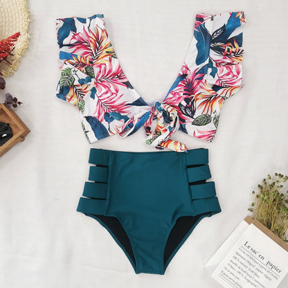 Women's Flounced Bikini Split Swimsuit 6fa241a7 84b7 43dd 9733 08781060da9f