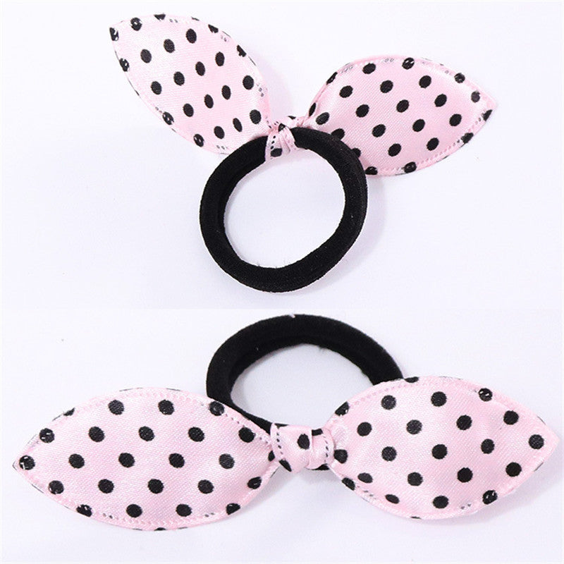 Bunny Ears Hair Tie Head Rope Rubber Band Korea Hair Tie 6fa99527 c6f4 4872 af1d b53602a39c14