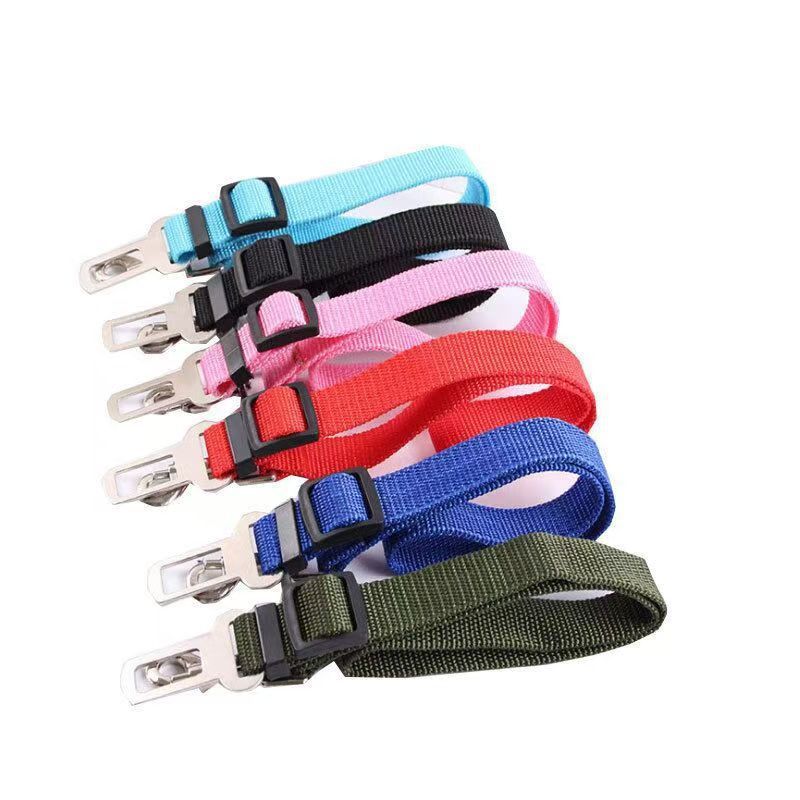 Pet Supplies Dog Car Dog Seat Belt Harness Leash Dog Collar Adjustable Seatbelt Leash For Small Medium Dog Traveling Accessor