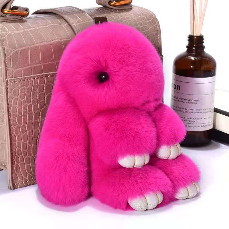 Fashionable Cotton Cute Rabbit Keychain Pendant 6fb34c62 89d5 4a6e a498 6685a984def5