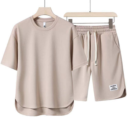 Summer Short Sleeve Suit Men's Round Neck T-shirt 6fc4d4f7 2d3f 4f5a bd6e b7a11f173cd1