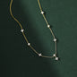 High-grade Four-leaf Flower 925 Sterling Silver Necklace Female 6fc63d22 f13e 4328 b982 3ecbc6214397