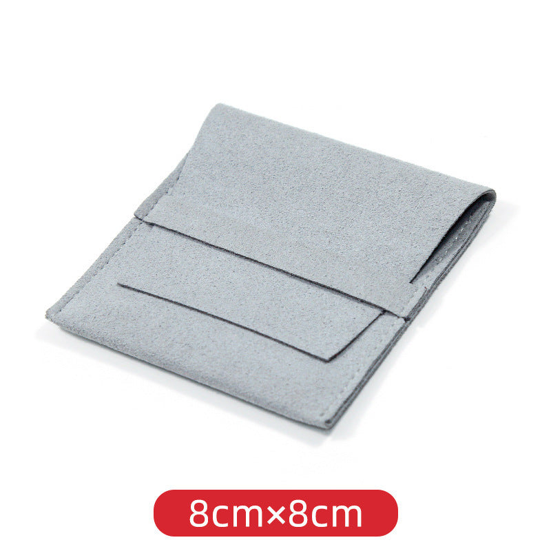 Microfiber Velvet Bag Concealed Buckle Jewelry Bag Ring Earring Envelope Bag 6fc91f7c aaf5 42cc beee 4496275b0958