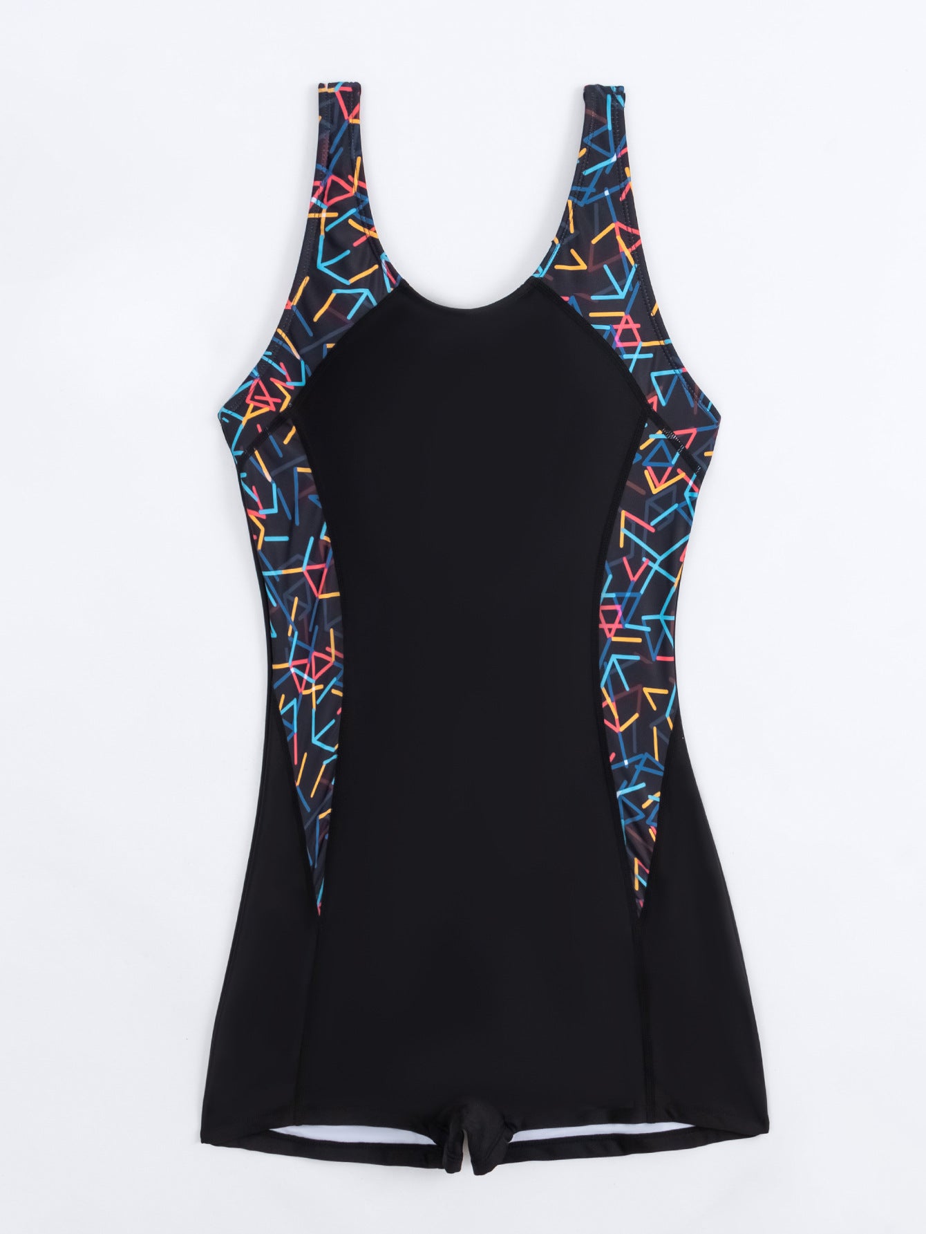 Swimsuit Printing Stitching Conservative Sports