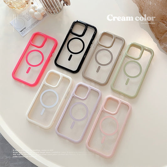 Magnetic Acrylic Phone Case Drop-resistant - 图片 1