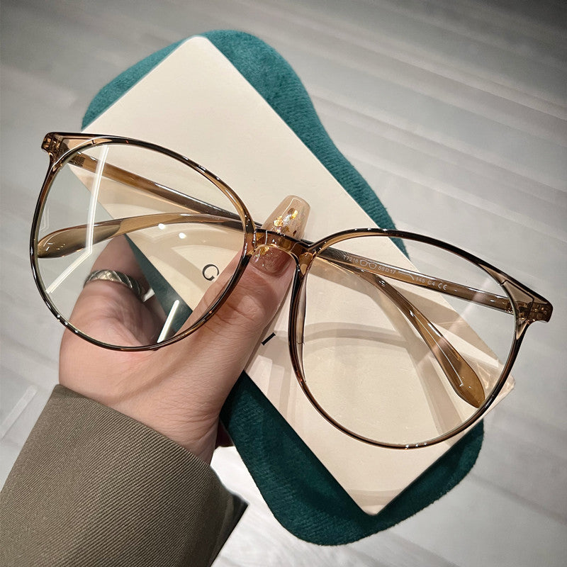 Large Frame Ultra-light TR Glasses Myopic Anti Blue-Ray 6fd93dd6 0c63 4e2d 8b8f a01a50fd36f6