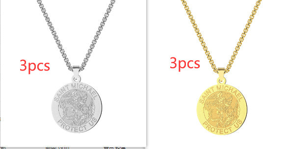 Medal Necklace Gold And Silver Michael Necklace 6ff3f937 724f 4182 a941 cd7d06dd1ae1