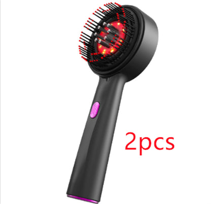 Electric Massage Comb Home Scalp Drain Comb Red Light Anti-slip Hair Care Multi-functional Massage Comb 6fffe5e6 c151 44ee 83