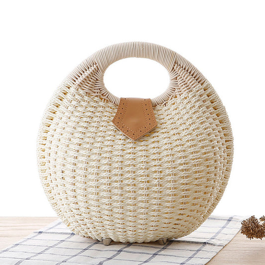 Rattan handbag 700189236404