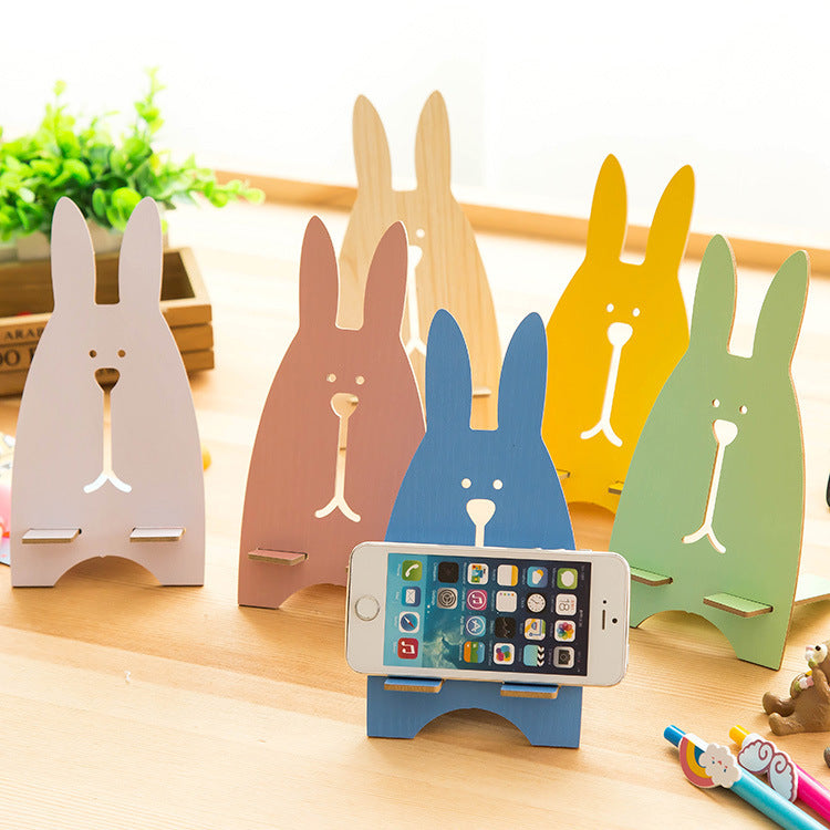 Cute Cartoon Rabbit Mobile Phone Holder - 图片 3