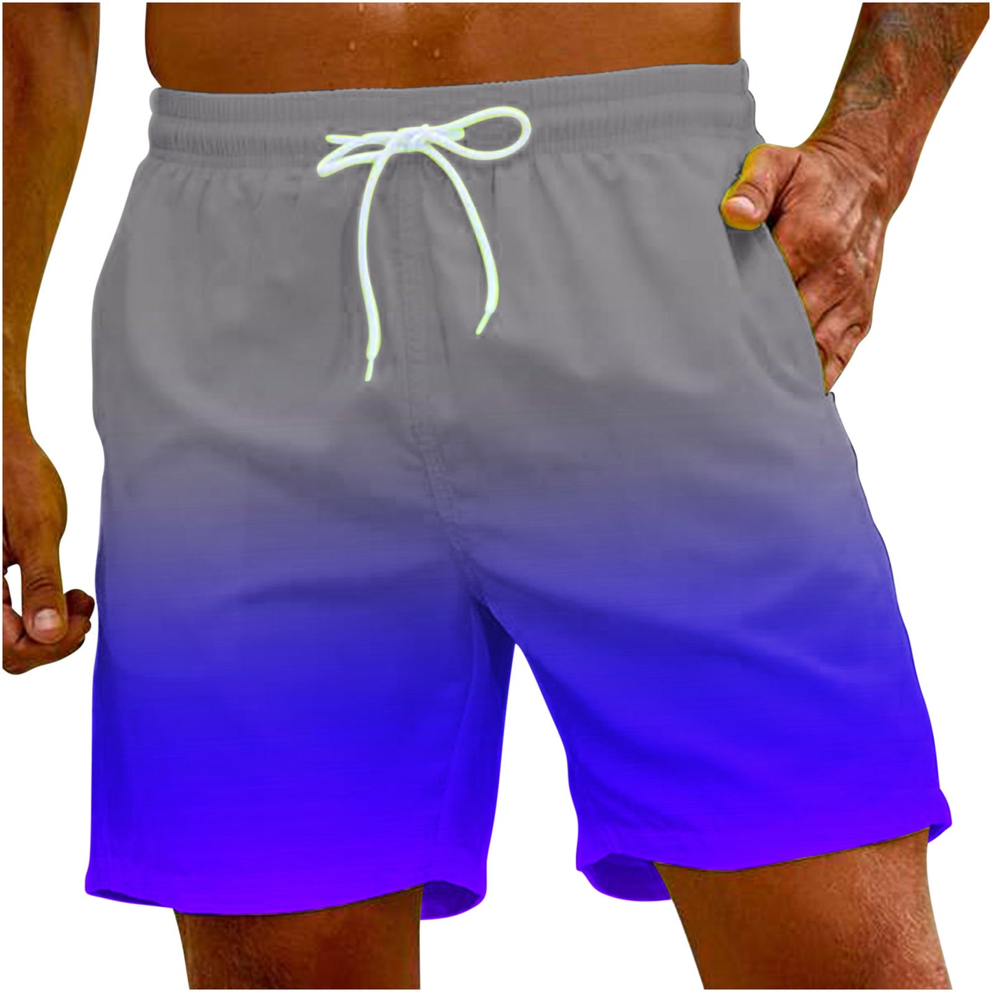 Loose Casual Men's Solid Color Beach Pants 7004705f f998 4b4c 8915 5becd67fcbce