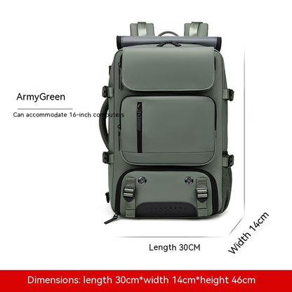 Backpack Leisure Travel Large Capacity Men's Backpack Waterproof Computer Bag 7009ee25 b662 4397 a459 7472f61bb418