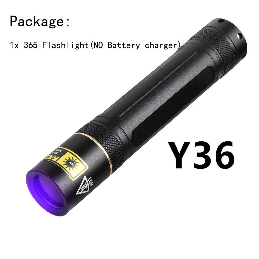 Y36 365nm 8006 365nm UV Fluorescent Agent Detection Woods Lamp Flashlight 700aa2d4 c5e4 40ae 9434 cc4d7b37f931