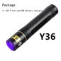 Y36 365nm 8006 365nm UV Fluorescent Agent Detection Woods Lamp Flashlight 700aa2d4 c5e4 40ae 9434 cc4d7b37f931