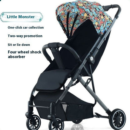 Pull Rod Type Summer Ultra-light Stroller Four Minus 703b1ad0 9c31 4b41 a050 5fa47c164c32 fine