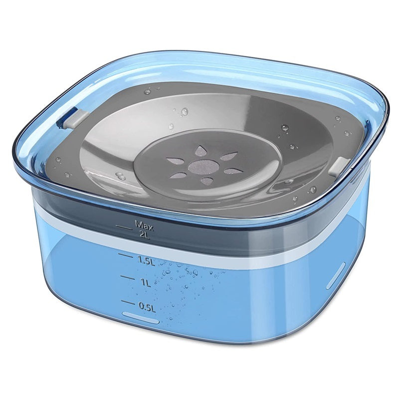 Pet Dog Floating Water Bowl Splash-proof Not Wet Mouth 703df5c5 fd52 4756 b0de 7f024fc38335