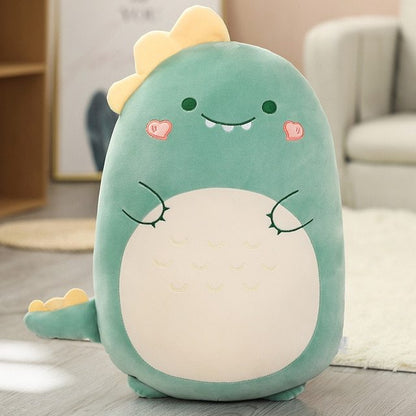 Cartoon cute animal dinosaur pig husky plush pillow cushion 7041418200