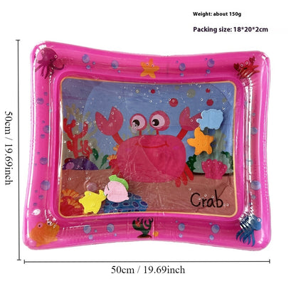 Children's Inflatable Marine Animal Racket Water Cushion Baby Crawling Racket Water Bag Racket Water Cushion Climbing Pad 704