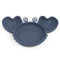 Silicone Split Cutlery Crab Plate For Infants 705679cc 0ca2 414f bba7 eb979fe9904d