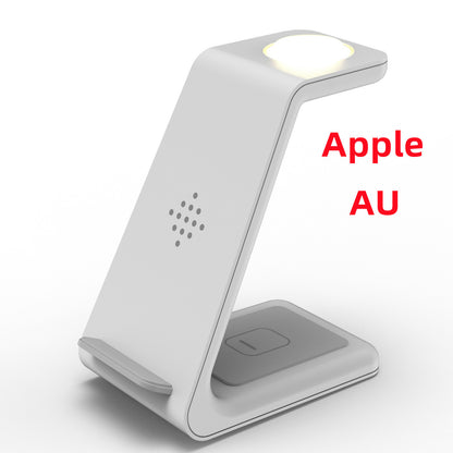 3 In 1 Fast Charging Station Wireless Charger Stand Wireless Quick Charge Dock For Phone Holder - 图片 55