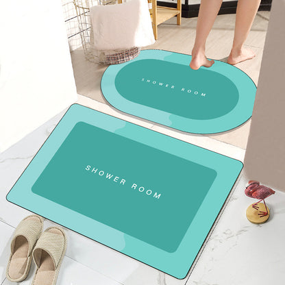 Simple Bathroom Absorbent Non-slip Floor Mat 705f53ab 477f 470b b37c fadf550602e7