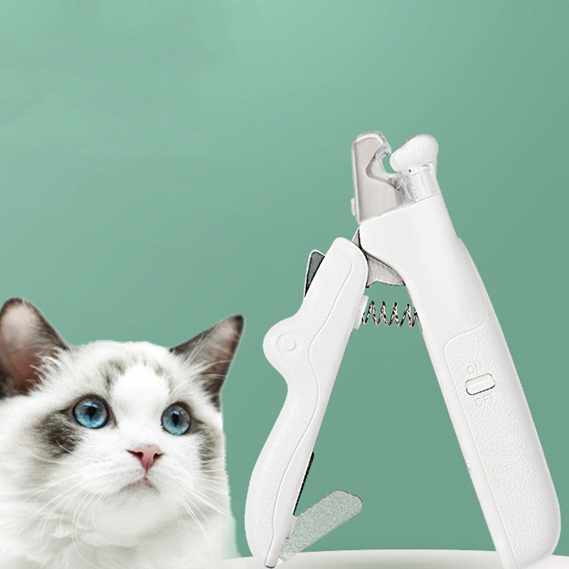 Pet Nail Clippers With LED Light Dogs Cat Nail Scissors Professional Trimmer Tool Care Grooming Supplies 7070669c ce30 40df 9