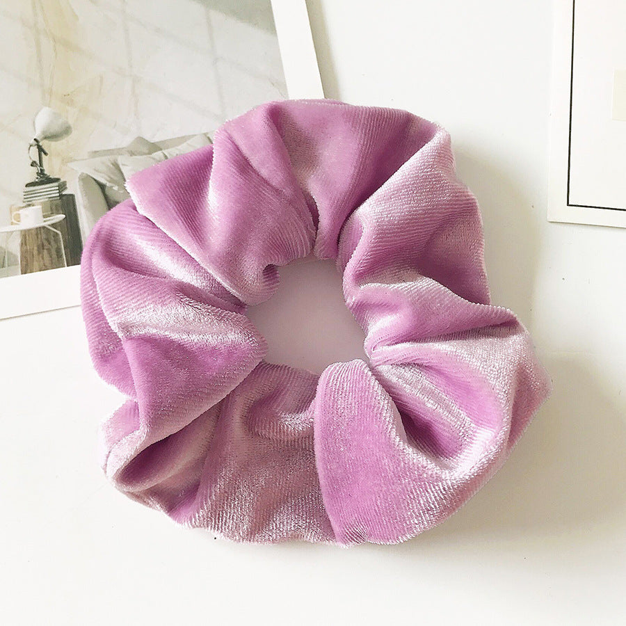 Flannel Hair Tie Hair Rope Amazon Velvet Fashion Ponytail Hair Accessories 707469f7 c0d9 482c af06 340bf60fdd95