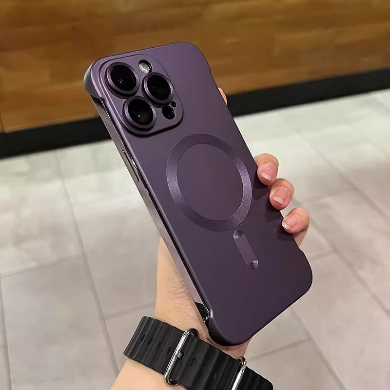 Ultra-thin Frameless Applicable IPhone14 Magnetic Phone Case 707c210d 2578 4a3d 9aa9 ada92f8b1ae1