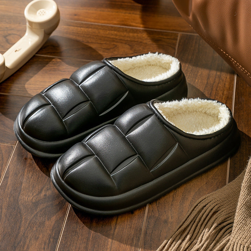 Women's Autumn And Winter Home Indoor Shit Feeling Platform Plus 7081b86e 0173 442d a050 134a2ad59e24