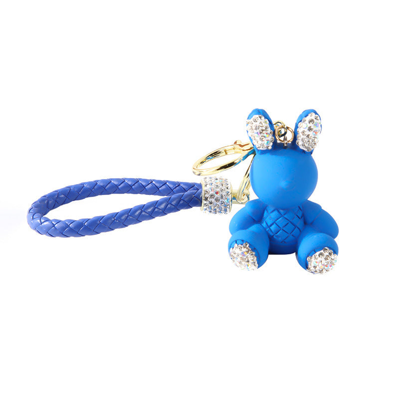 Cute Puppy Blue Key Exquisite Pendant With Keychain 7083dd9b 0771 495a aa36 f1814e2b8341