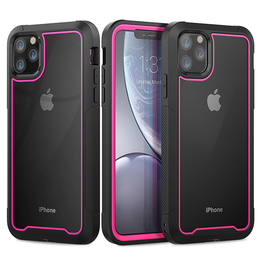 Mobile Phone Protective Cover With Transparent Frame 708431483549