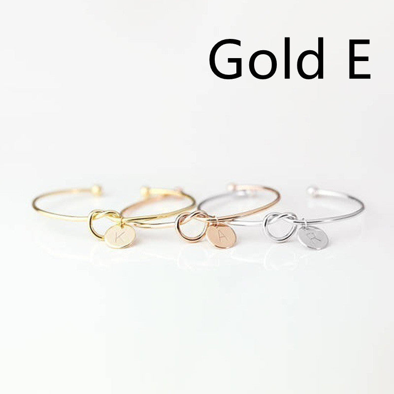 European And American Fashion Dead Knot Letter Bracelet 7097e388 243c 4707 af55 6c8cca72bc7a