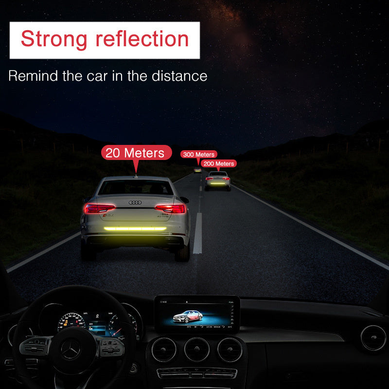 Rear trunk reflective sticker 70996690798158