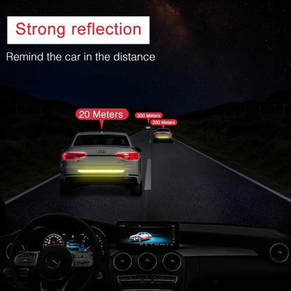 Rear trunk reflective sticker 70996690798158